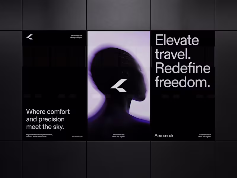 Cover image for Aeromark is a self-initiated brand