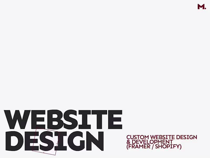 Cover image for Website Design & Development