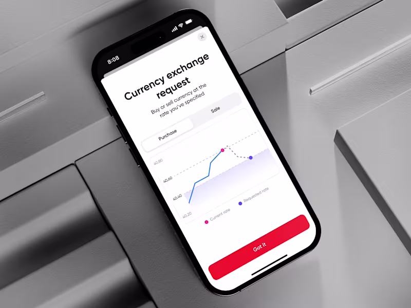 Cover image for Currency Exchange Limit Order in PUMB－Banking App