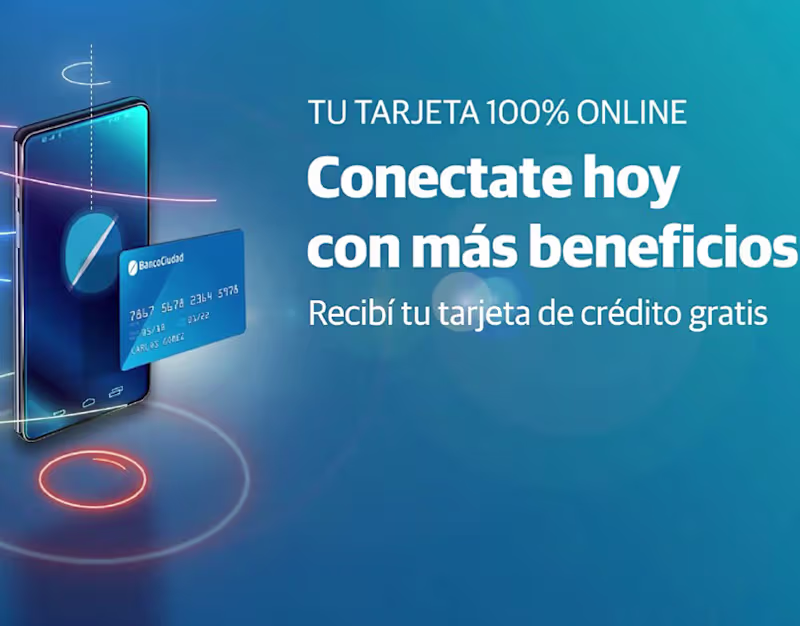 Cover image for Banco Ciudad - Tarjeta de Crédito on line on Behance