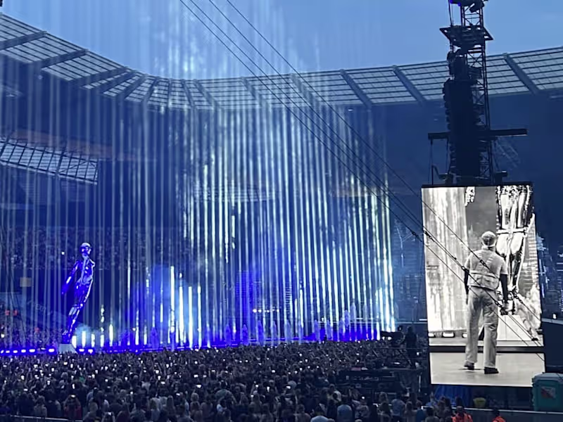 Cover image for Living for The Weeknd: Manchester's hottest concert