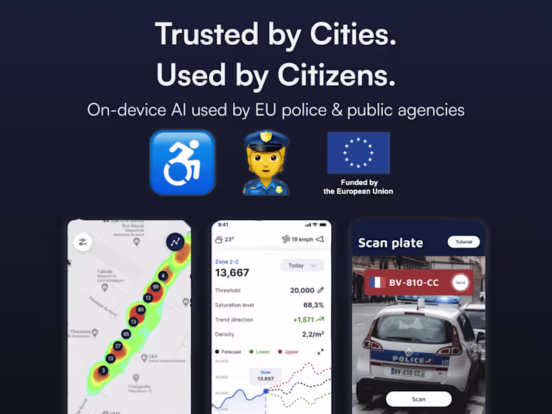 Cover image for European Emergency-Use Police & Environmental Mobility Apps