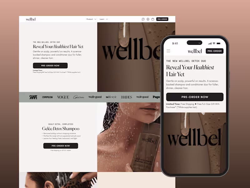 Cover image for Wellbel Detox Duo Page (Free Gift with Purchase Offer)