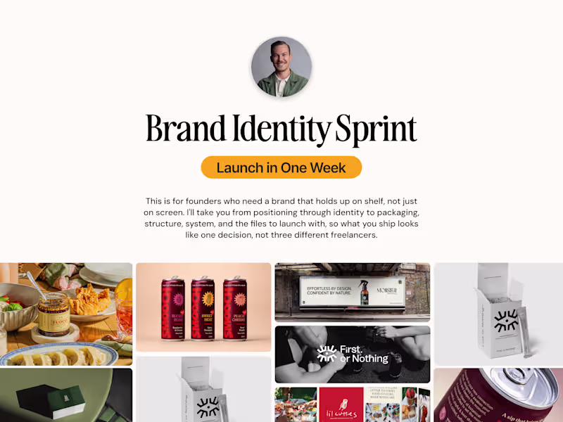 Cover image for Brand Identity Sprint: Launch in One Week