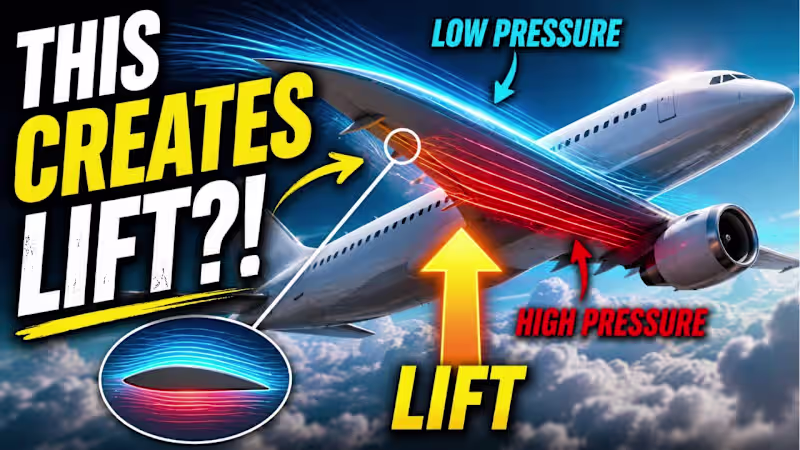 Cover image for Explainer Video: How Airplanes Fly for Concepts Explained