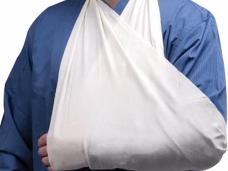 Cover image for Make An Arm Sling With Triangular Bandage - First Aid Advice