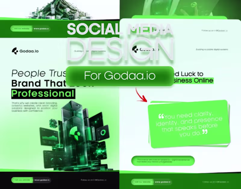 Cover image for Godaa.io Social Media Design