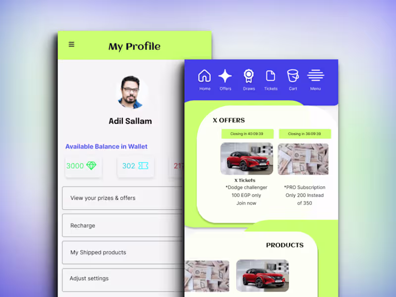 Cover image for App Mockup UI Design