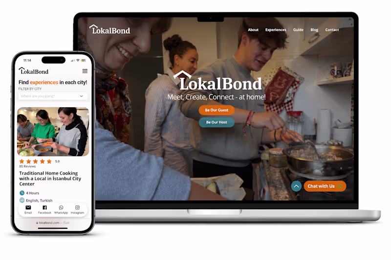 Cover image for Wix Website Development for LokalBond, 301genc.com, and Sevim