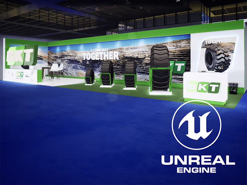 Cover image for BKT WHEELS - EXPOMIN CHILE. (Design, Construction & Rendering)