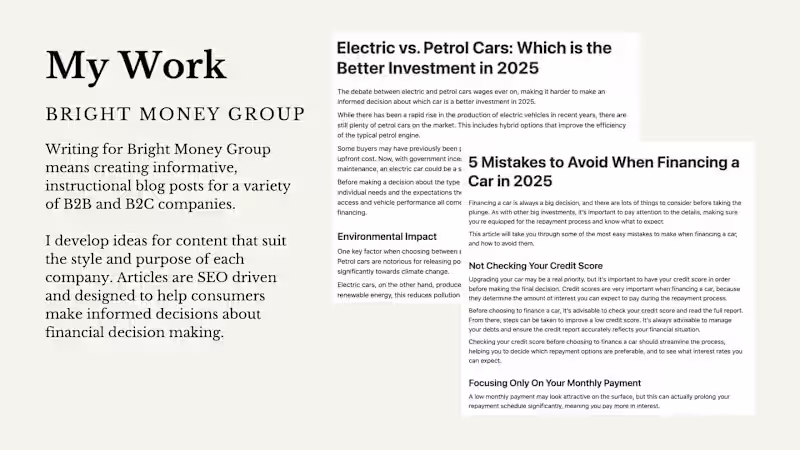 Cover image for Financial Services Blog Posts