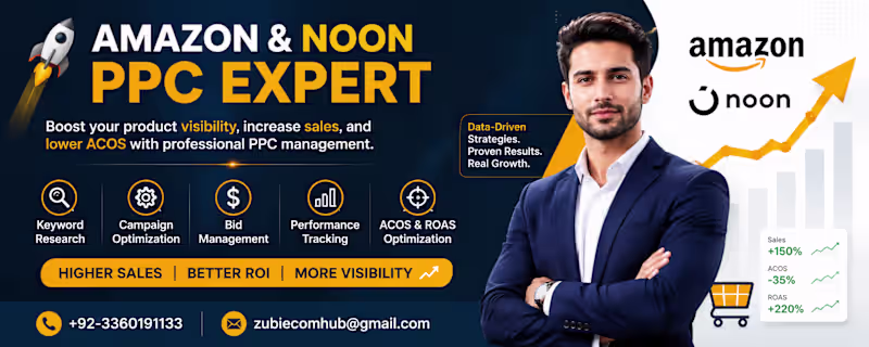 Cover image for 🚀 AMAZON & NOON PPC