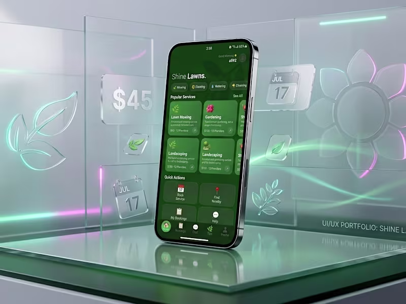 Cover image for GreenLawn: Next-Gen Service Marketplace Built