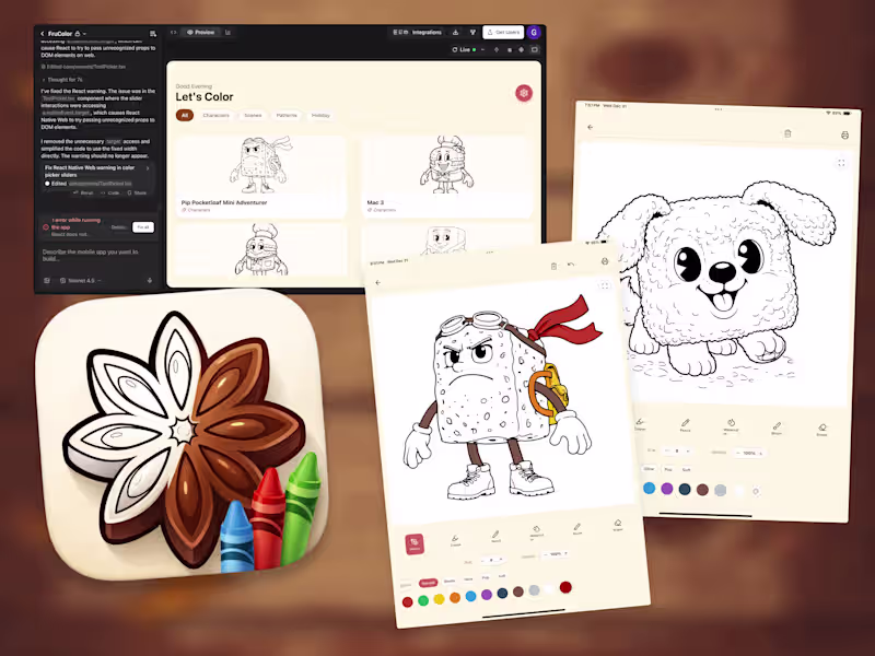 Cover image for I had so much fun with this challenge, Coloring books are al...