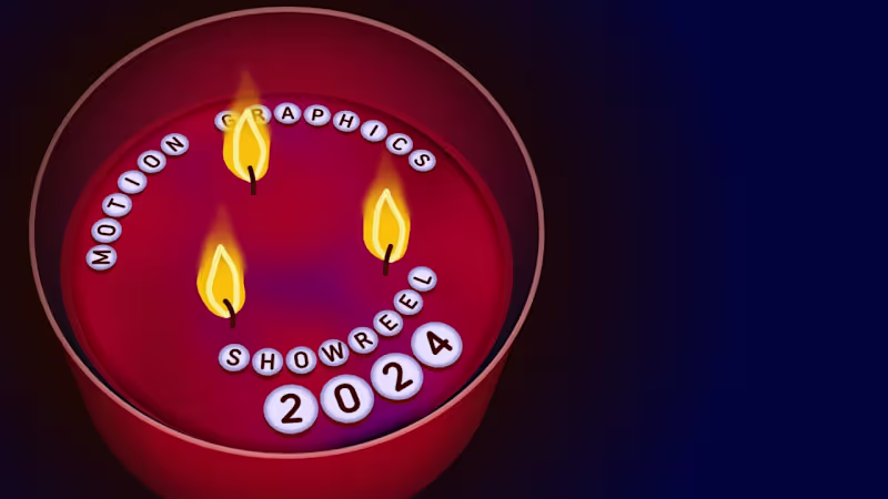 Cover image for Motion Graphics Showreel 2024