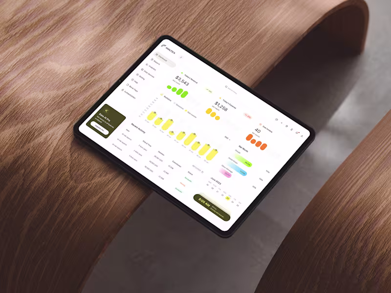 Cover image for AI-Powered Analytics Dashboard | ANALITICA
