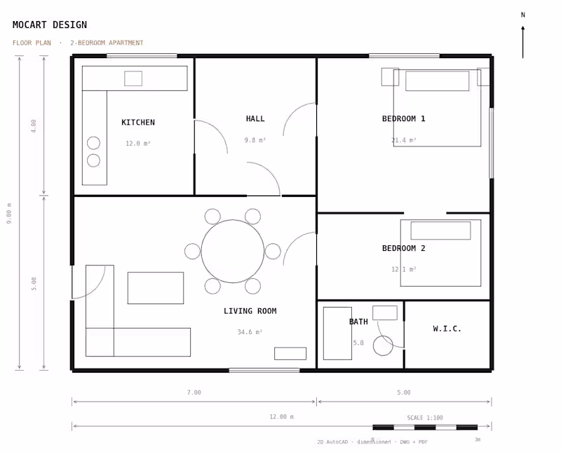 Cover image for 2D AutoCAD Floor Plans & Technical Drawings (White-Label)