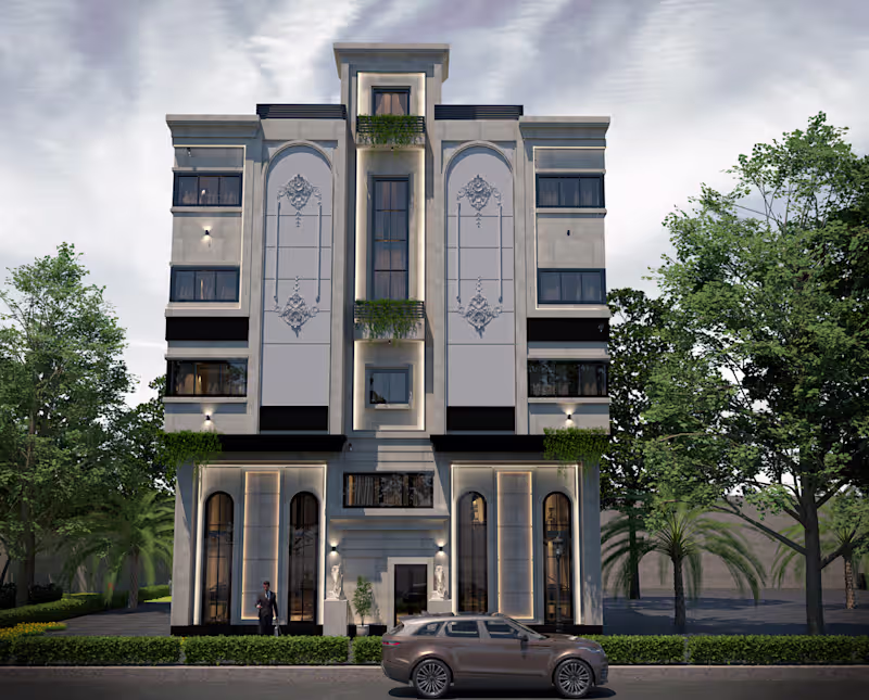 Cover image for Luxury Residential Façade Design |