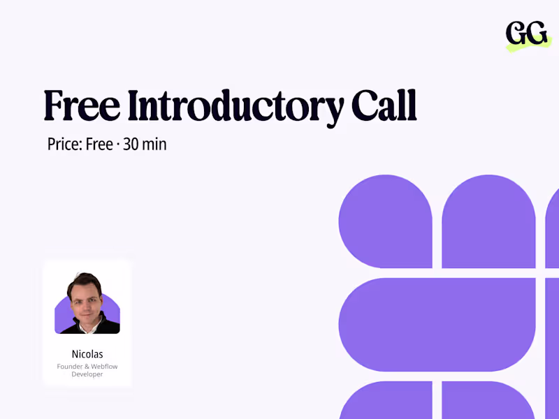 Cover image for Free Introductory Call