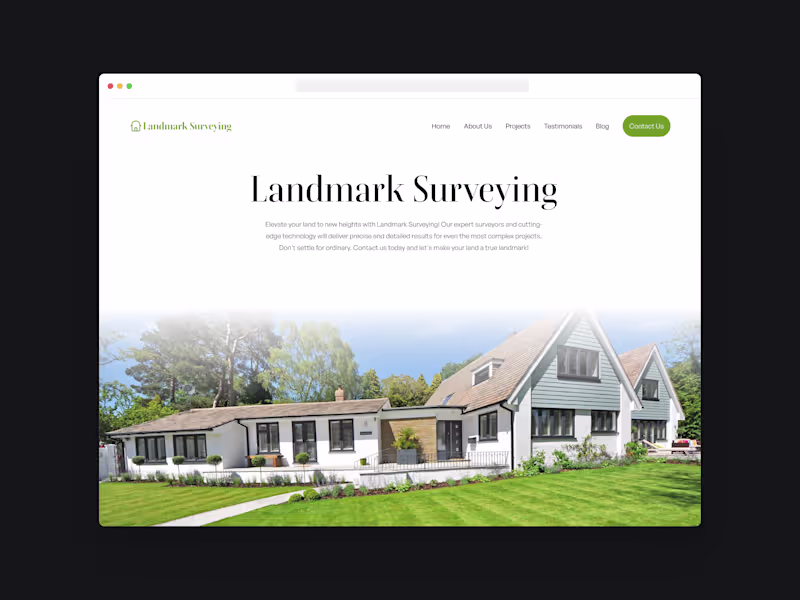 Cover image for Landmark Survey