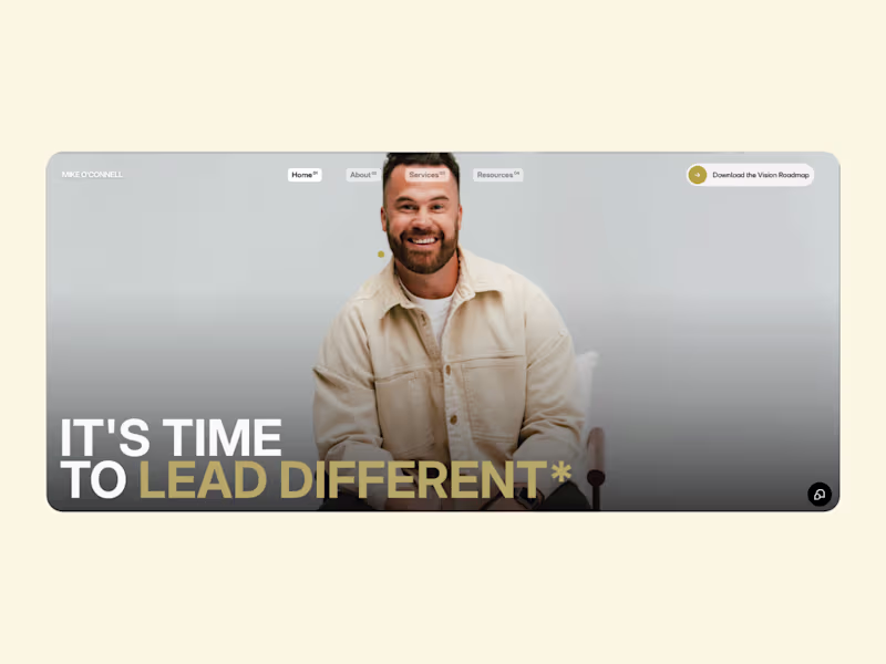 Cover image for Mike O’Connell Coaching & Consulting Website Development