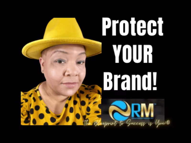 Cover image for 6 steps to EASILY trademark you business