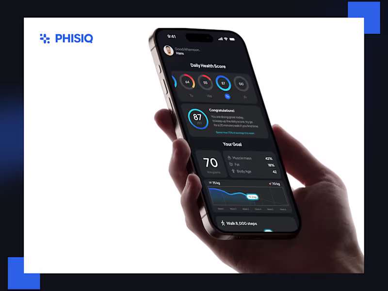 Cover image for Physiq : Transforming Complex Health Data into Clear Insights