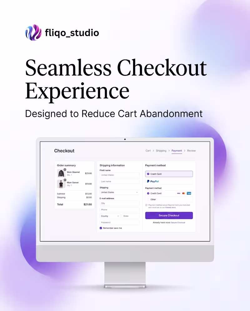 Cover image for Checkout UI Design
Every extra step