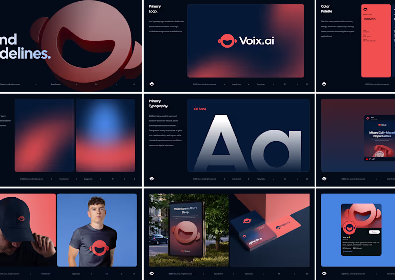 Cover image for  Brand Identity — Logo, Type, Colour & Guidelines