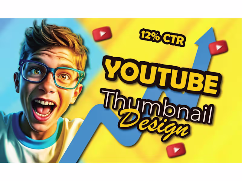 Cover image for Youtube Thumbnail Design