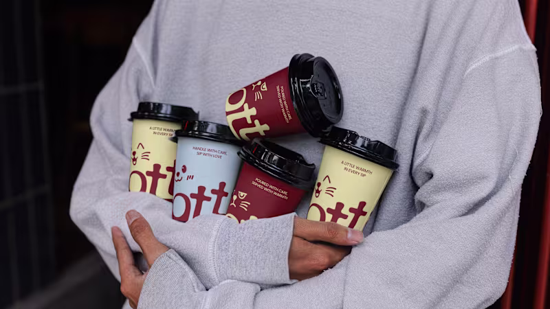 Cover image for Ottie's Coffee | Cozy Café Brand Identity