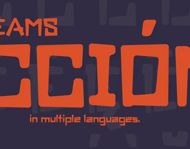 Cover image for Showdown - A Retro Genre Font Family