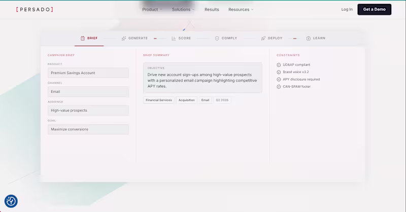 Cover image for Persado — AI Marketing Language Platform