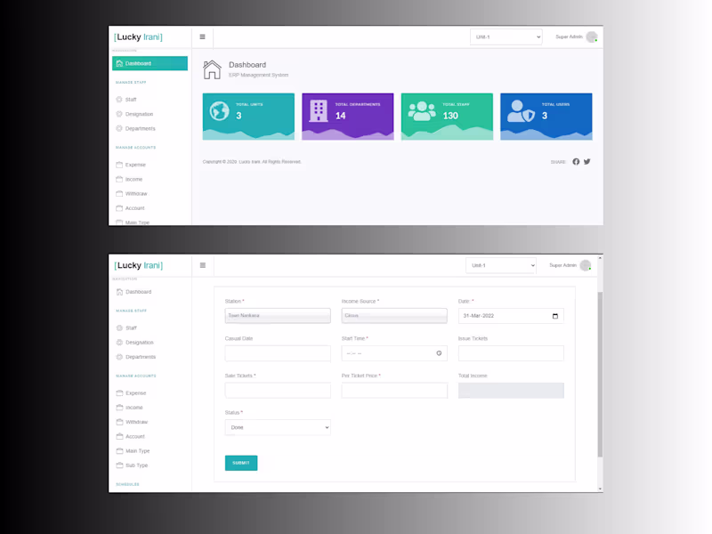 Cover image for ERP System – Enterprise Resource