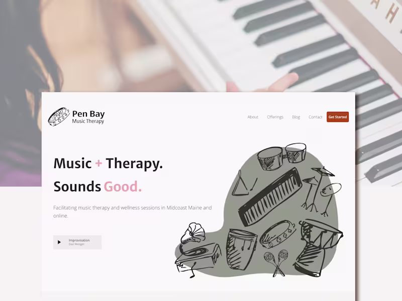 Cover image for Squarespace Website Redesign & Branding