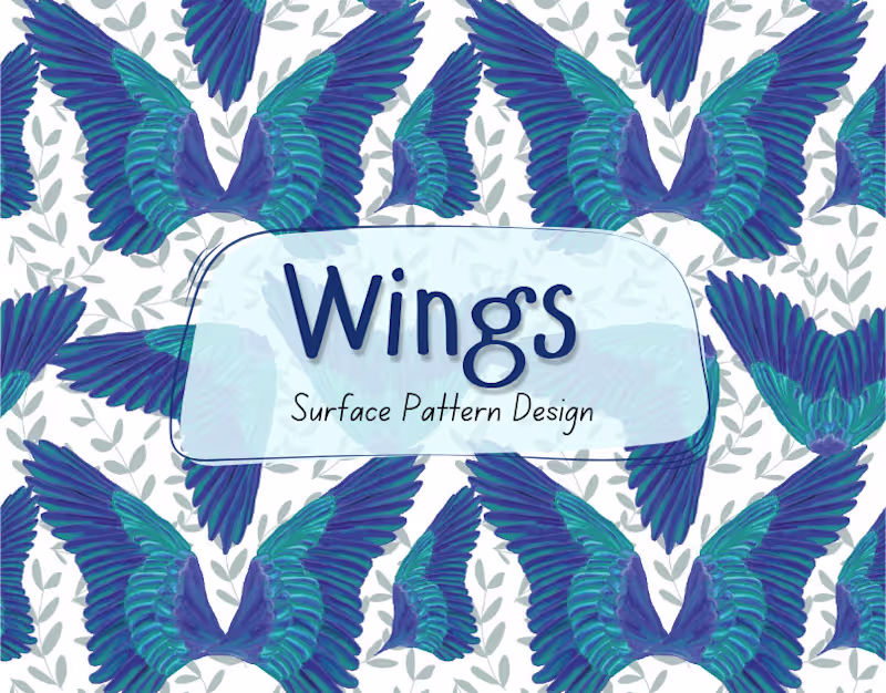 Cover image for Wings : Textile Print Design