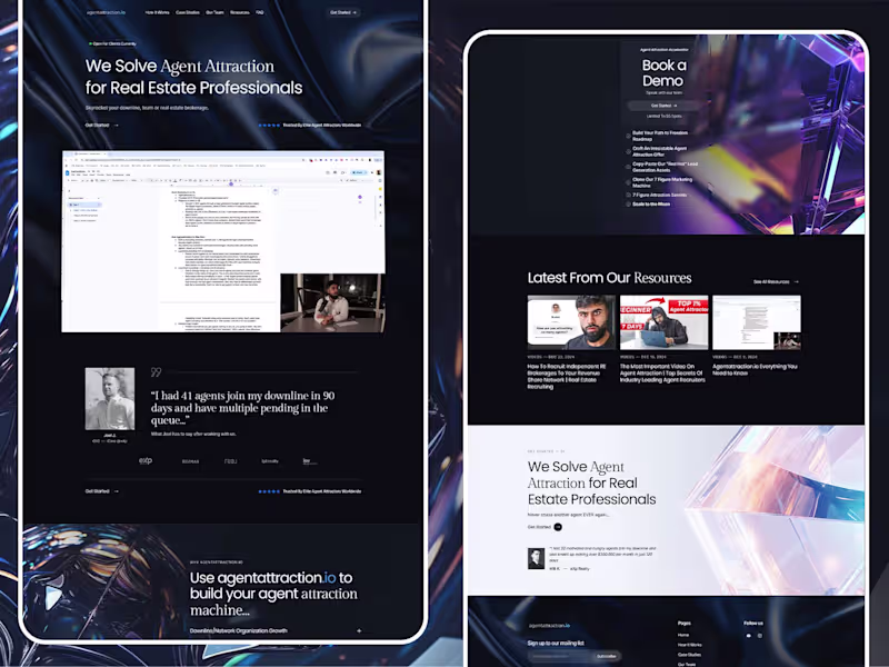Cover image for Developing AgentAttraction.io's Digital Platform