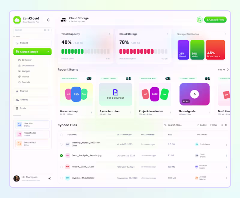 Cover image for ZenCloud - Cloud storage manager
