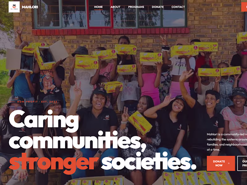 Cover image for A non-profit organization dedicated to