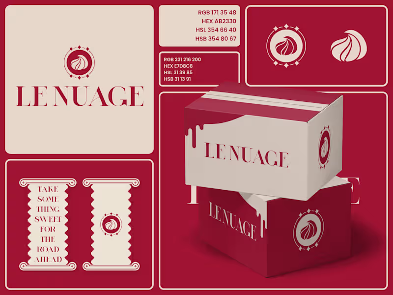Cover image for LE NUAGE BAKERY - Brand identity