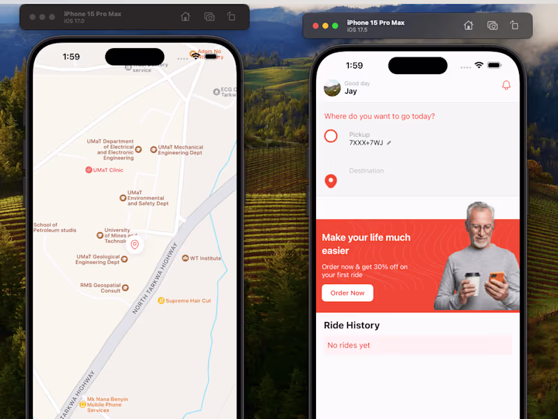 Cover image for WeRide - Ride Hailing App with React Native 