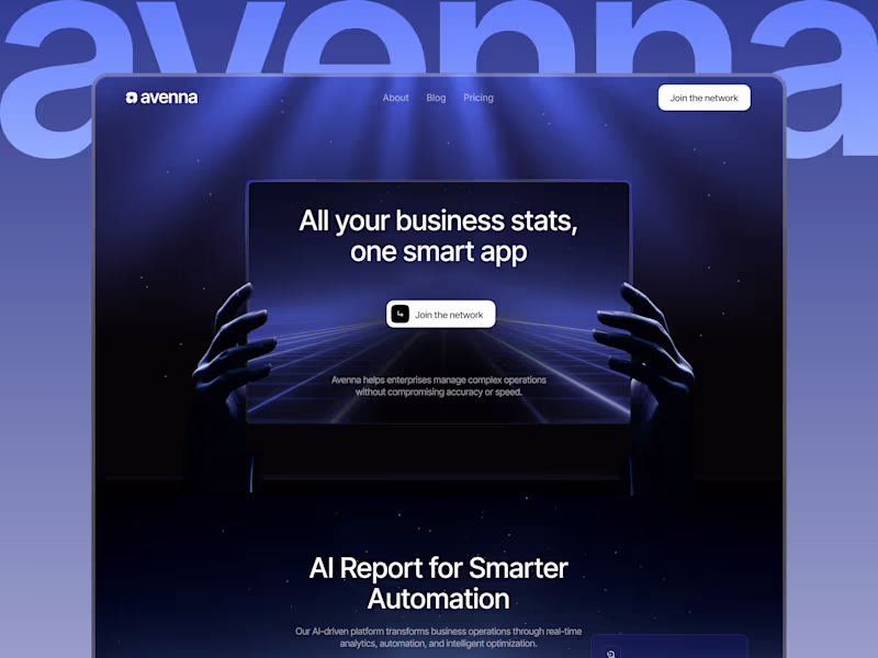 Cover image for Avenna Framer Template Development