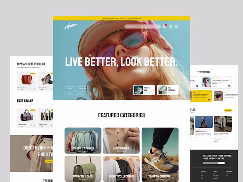 Cover image for Figma Website Design | UI/UX Design for Real Estate & Businesses
