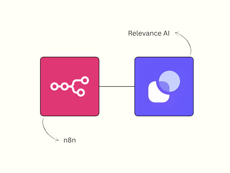 Cover image for Intelligent Agents with n8n & Relevance AI Stop settling for...