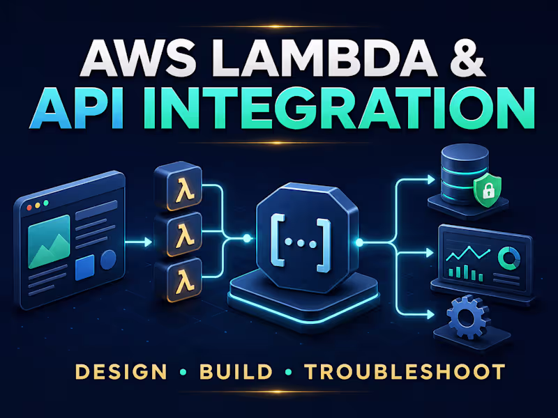 Cover image for AWS Lambda & API Integration
