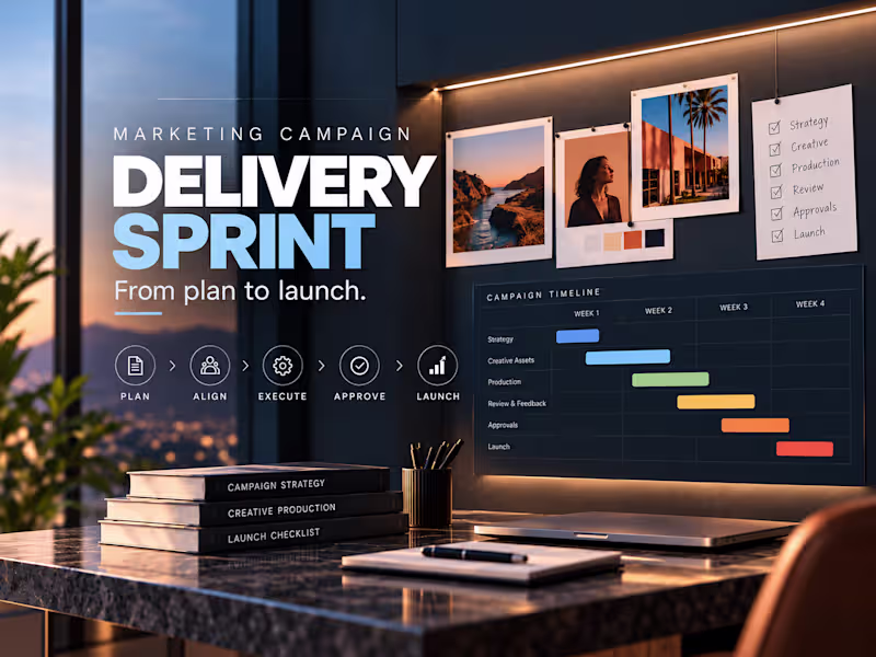 Cover image for Marketing Campaign Delivery Sprint