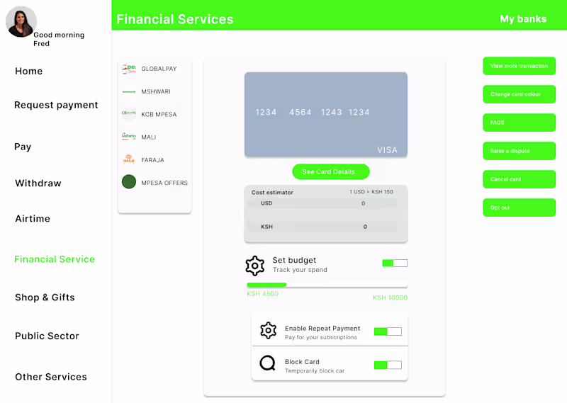 Cover image for M-pesa Desktop App