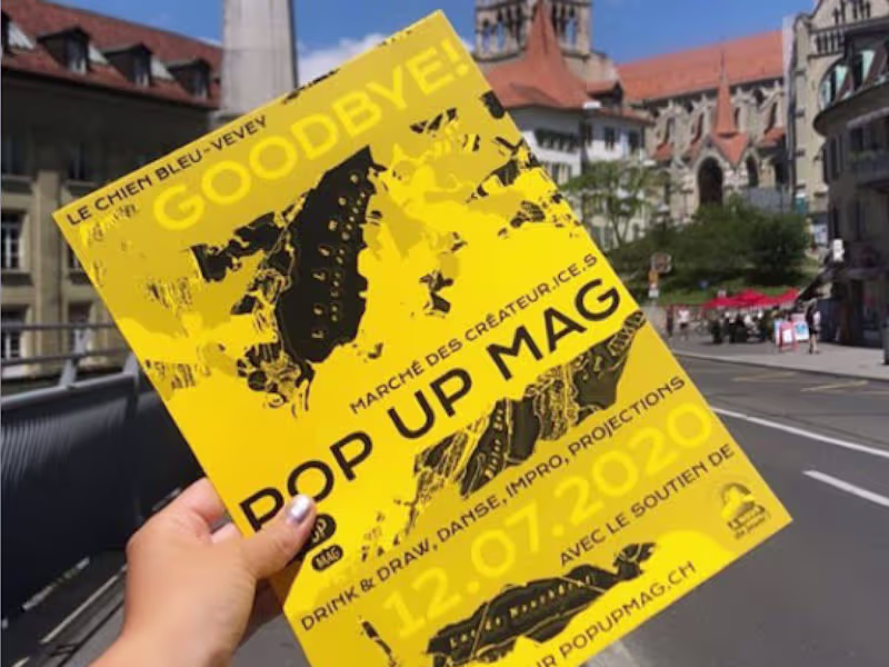 Cover image for Pop Up Mag Visual communication