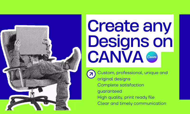 Cover image for Create any Designs with Canva