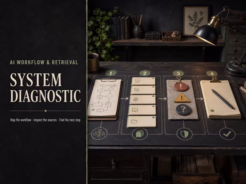 Cover image for AI Workflow & Retrieval System Diagnostic